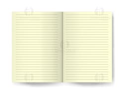Caderneta tipo Moleskine com capa preta e elástico para fechamento, vista de cima em fundo branco.