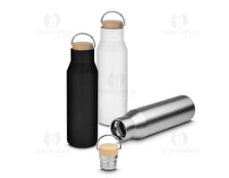 Garrafa Térmica Inox 600ml, produto em aço inoxidável com capacidade de 600ml.