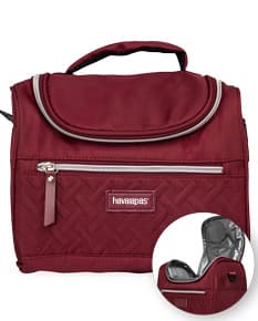 Bolsa térmica de 8 litros em cor azul, ideal para transporte de alimentos e bebidas.