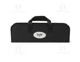 Image of a BBQ Tool Set 6 Pieces, containing tools and utensils for BBQ, such as knife, fork, spatula, tongs, and brush, in a