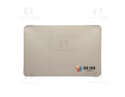 Medium Quick-Dry Mat in shades of gray and blue, with a plush texture.