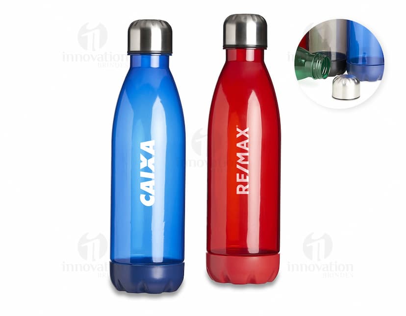 Garrafa Translúcida de 700ml.