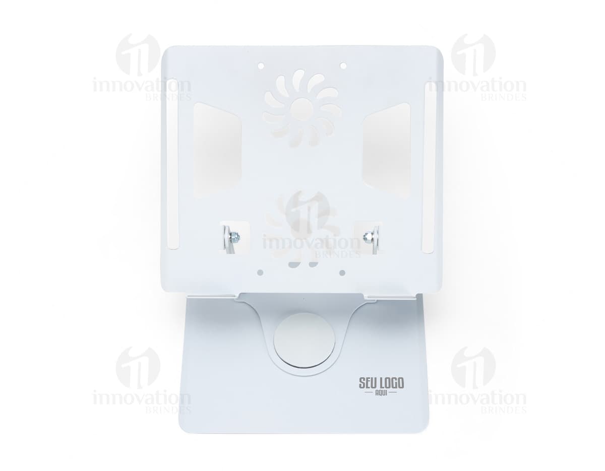 Suporte 360° Pro mostrando suas múltiplas posições de ajuste.