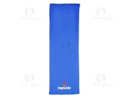 ElastFit Handtuch in Weiß, mit elastischen Enden für besseren Halt.