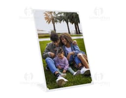 Expositor Porta Retrato A4 para web site template de negócios, moderno e criativo. Perfeito para design de cartão de visita.