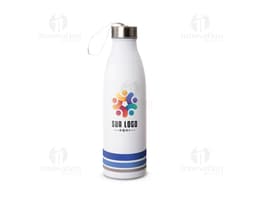 Garrafa Inox 750ml com rótulo, copo, líquido, bebida, recipiente, álcool, plástico, limpo, transparente, objeto, cheio