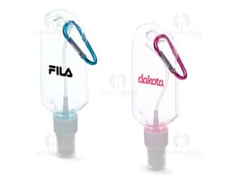 100ml plastic bottle with carabiner.
