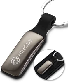 Chaveiro feito de Liga de Zinco.