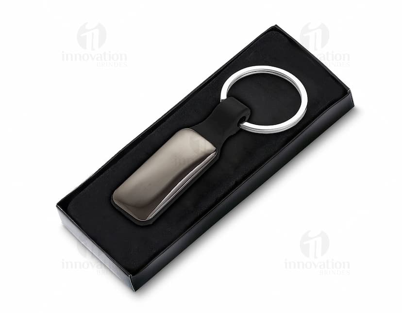 Chaveiro feito de Liga de Zinco.