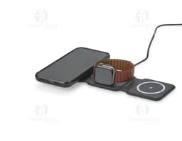 Carregador sem Fio 3 em 1 com scanner e detector de tecnologia eletrónica, equipamento moderno para armazenar e transferir