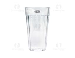 Copo plástico de 450ml transparente.