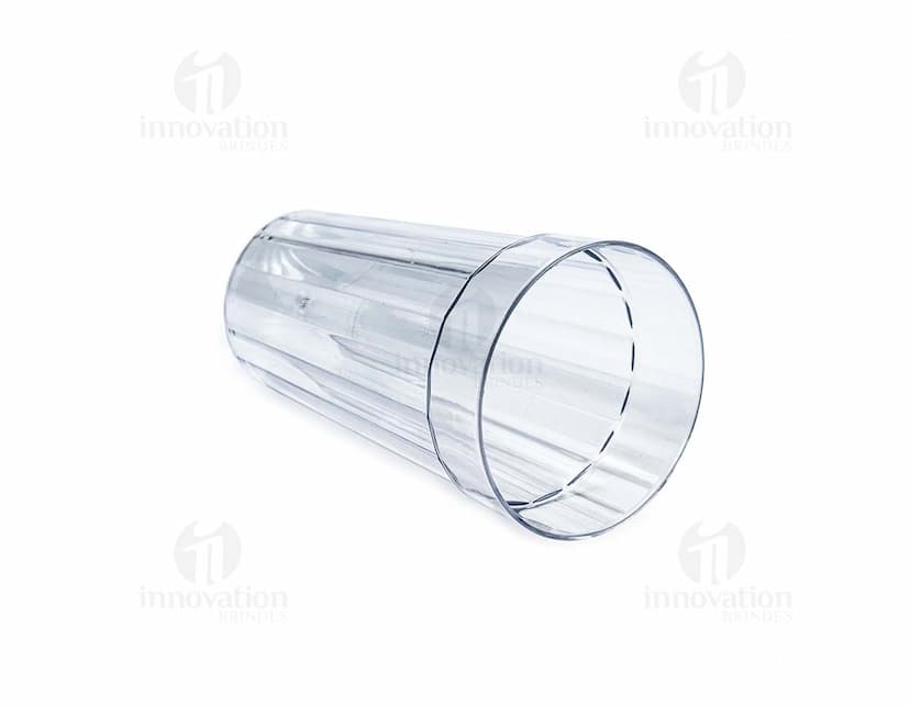 Copo plástico de 450ml transparente.