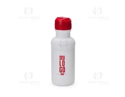 500ml plastic squeeze in green, with a screw-on lid and modern design.