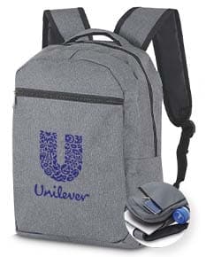 Mochila para Notebook na cor preta, com compartimento acolchoado para laptop e bolsos frontais para acessórios. Alças acolchoadas e ajustáveis para maior conforto no transporte.