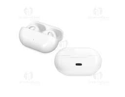 Auriculares Bluetooth negros con almohadillas acolchadas y botones de control de volumen.