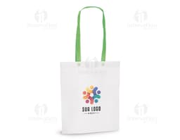 Sacola em nonwoven 80 gm² termoselado.