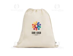 BELICE Mochila tipo sacola 100 algodón orgánico 140 gm²