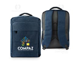 COVENTRY Mochila totalmente acolchada para portátil 15,6 en poliéster reciclado 300D de alta densidad 18 L