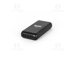 LEAKEY 20 Bateria portátil em ABS 100 reciclado e capacidade de 20000 mAh