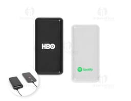 LEAKEY 20 Bateria portátil em ABS 100 reciclado e capacidade de 20000 mAh