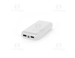 LEAKEY 20 Bateria portátil em ABS 100 reciclado e capacidade de 20000 mAh