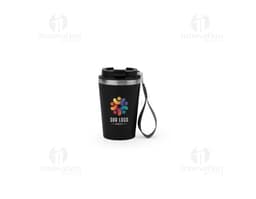 SPITZ Copo de viagem em aço inoxidável 90 reciclado com parede dupla e acabamento em mate 460 mL