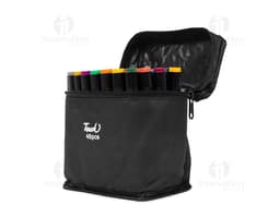 KIT CANETAS MARCADORAS PONTAS DUPLAS 48