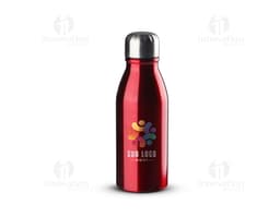 Garrafa de alumínio de 500 ml.