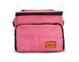 Bolsa Térmica 8 Litros, ideal para transporte de alimentos e bebidas, possui alça para transporte e capacidade de 8 litros.