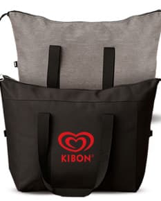 Bolsa térmica de 20 litros em cores variadas.