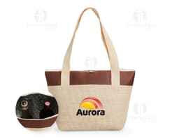 BOLSA TÉRMICA DE JUTA E BIDIM