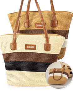 BOLSA DE FIO DE PAPAEL TORCIDO
