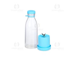 Transparent plastic bottle of 380 ml for beverages. The bottle has a lid and label, ideal for storing liquids such as water