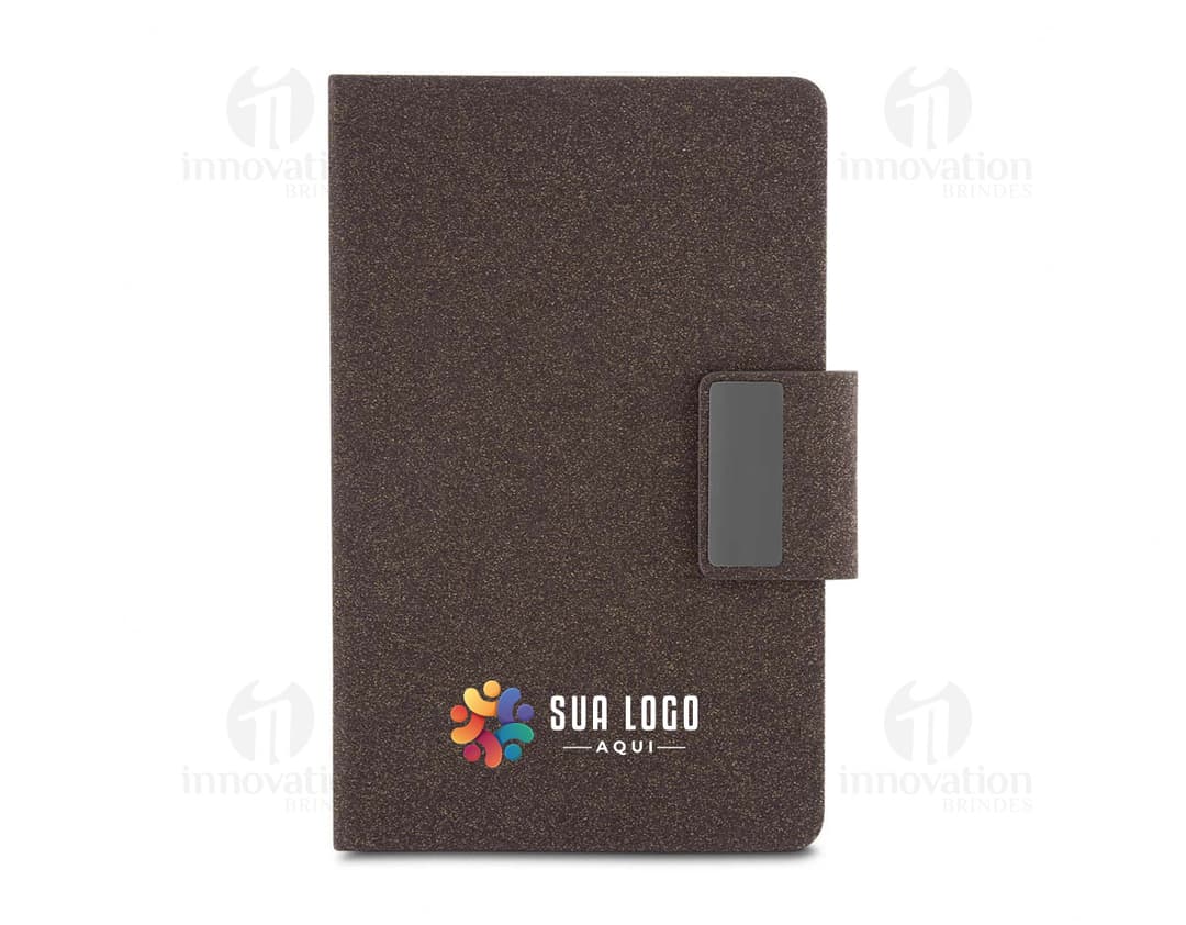 PU Notebook with coffee or tea fiber