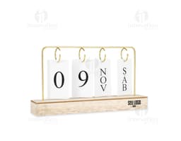 CALENDÁRIO PERMANENTE MDF COM ALÇA DE FE