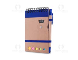 Mini cuaderno con bolígrafo