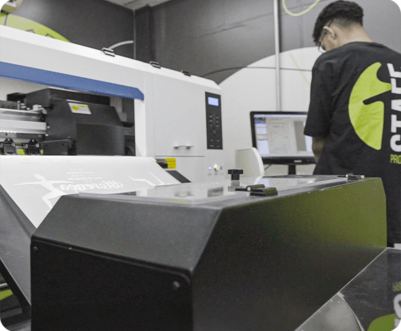 Inside the own factory
