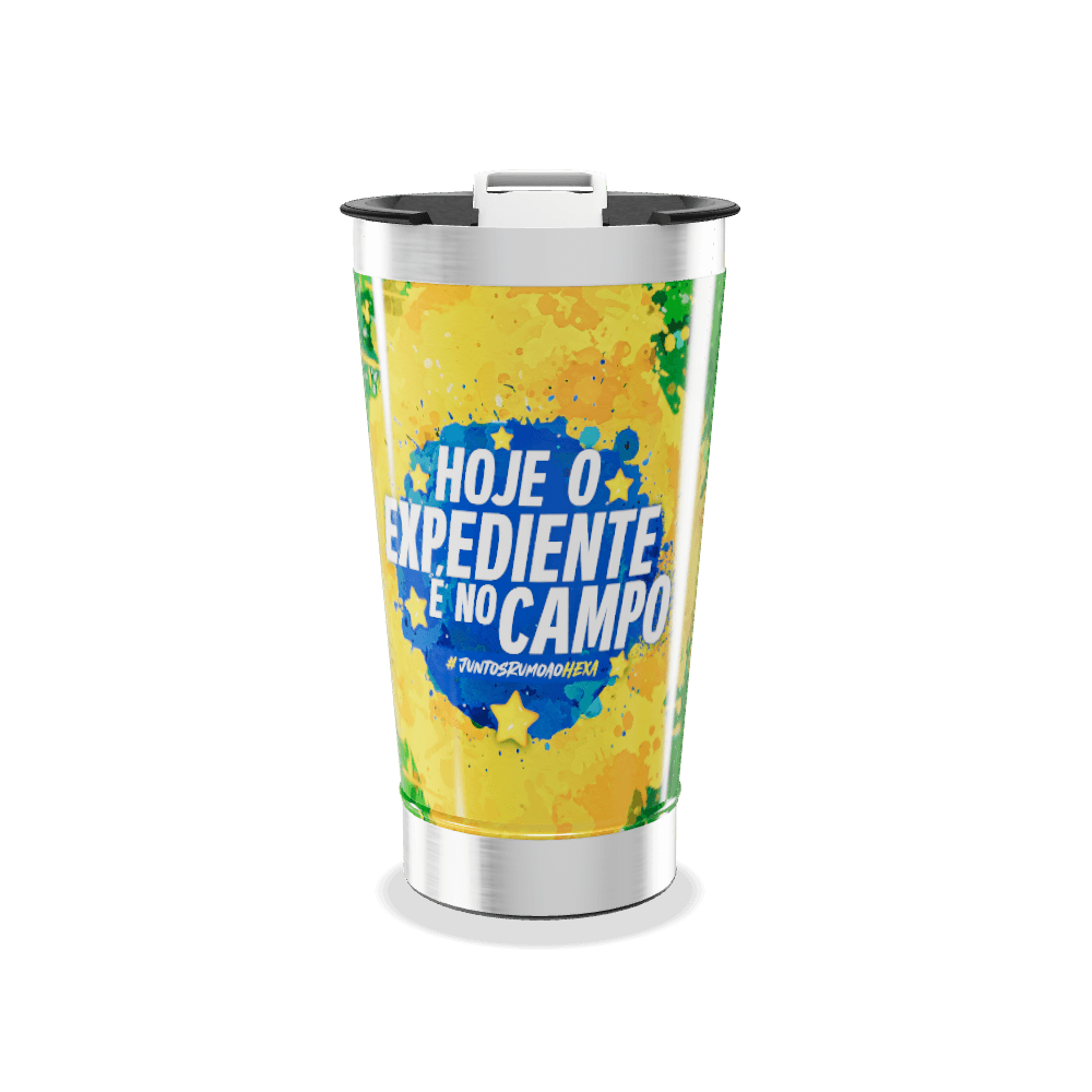 COPO TÉRMICO CLIMA DE JOGO personalizado