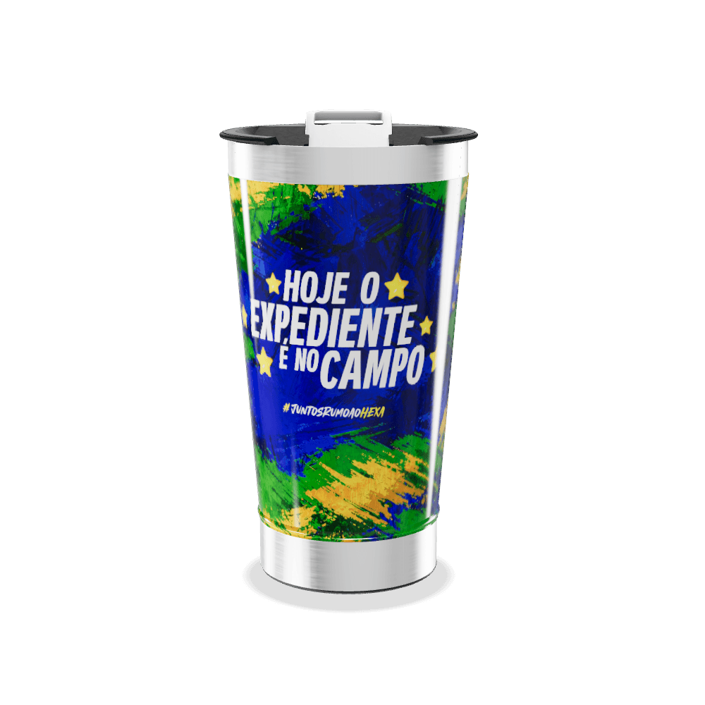 COPO TÉRMICO CAMPO EM CORES personalizado