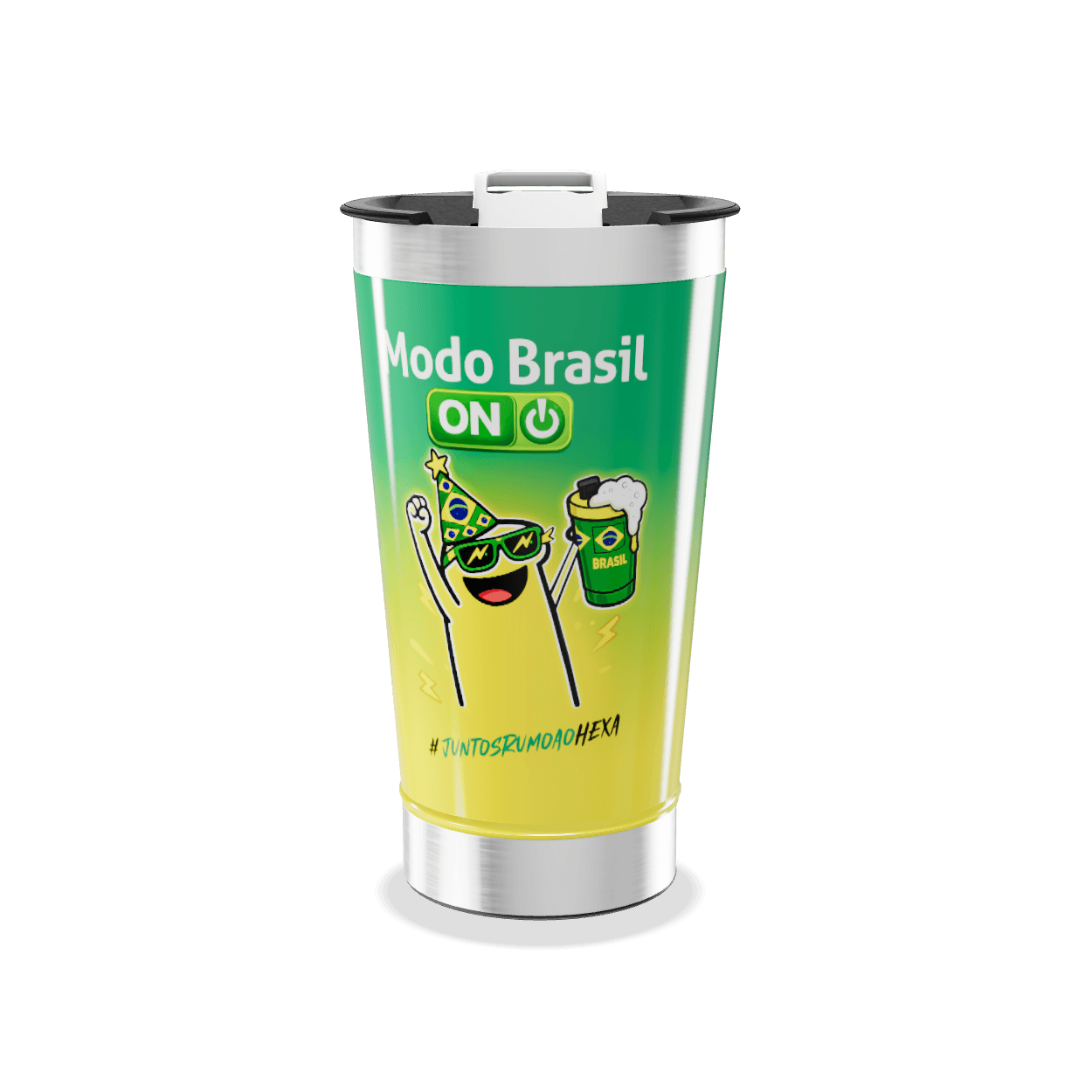 COPO TÉRMICO TORCIDA CORPORATIVA personalizado