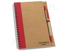 Bloco de anotações ecológico perfeito para anotar suas ideias e compromissos. Feito com material sustentável, possui 20