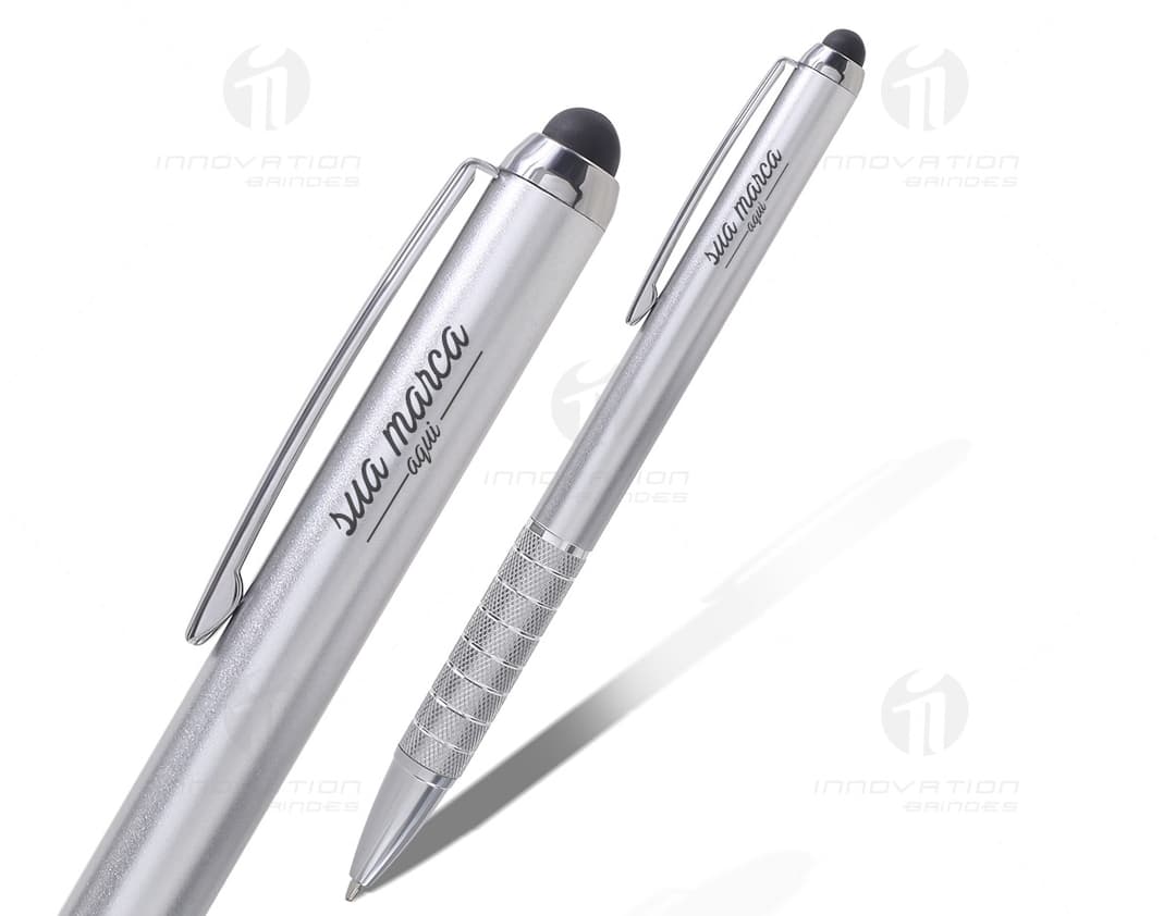 Bolígrafo plástico con touch - 01, perfecto para una escritura suave y precisa. Con un diseño moderno y funcional, posee