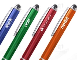 Bolígrafo plástico con touch - 01, perfecto para una escritura suave y precisa. Con un diseño moderno y funcional, posee