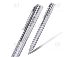 Caneta de metal - 64: Ideal para escrita suave e durável em ambientes de trabalho ou estudo. Feita com materiais de alta