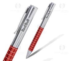 Caneta de metal - 64: Ideal para escrita suave e durável em ambientes de trabalho ou estudo. Feita com materiais de alta
