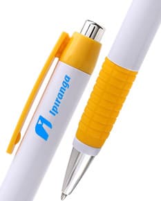 Caneta plástica - 07: Ideal para escrita limpa e precisa em papel, a caneta plástica é um equipamento de negócios essencial. Com design clean e tubo de tinta de qualidade, essa caneta é perfeita para o seu desktop. Adquira já a sua!