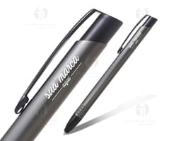 Caneta de metal com touch - 02: Ideal para escrita suave e precisa, esta caneta multifuncional é perfeita para uso no