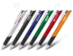 Caneta plástica resistente e versátil, perfeita para o seu escritório. Ideal para escrever, desenhar e marcar seus
