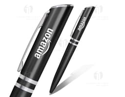 Caneta plástica com excelente qualidade e design moderno para suas necessidades de escrita no escritório ou em casa. Ideal