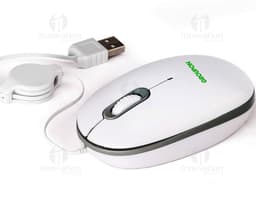 Mouse Óptico - 02, moderno e prático para uso em computadores. Conexão via wire, design ergonomico e tecnologia de ponta.